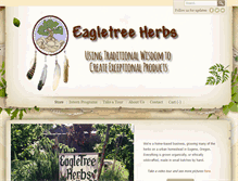 Tablet Screenshot of eagletreeherbs.com